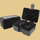 Waterproof Tool Box with Pre-Cut Sponge for Electronics and Instruments