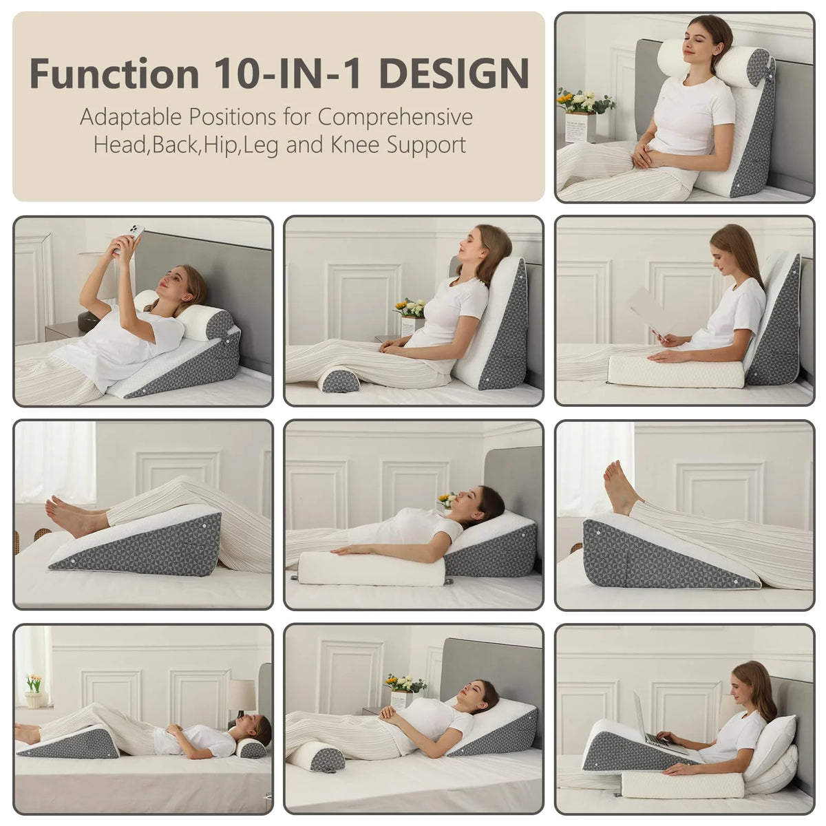 Orthopedic Wedge Shaped Pillow