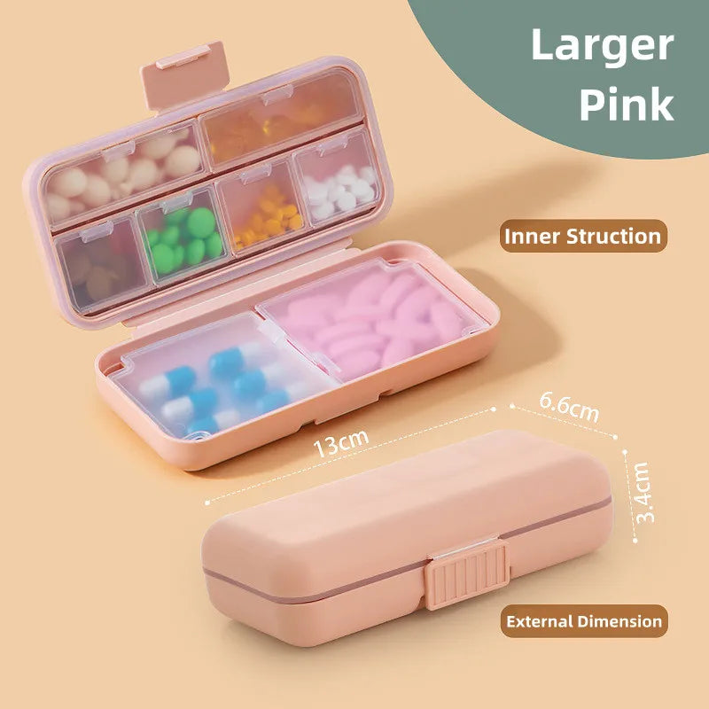 Mini Medicine Box Travel Portable
