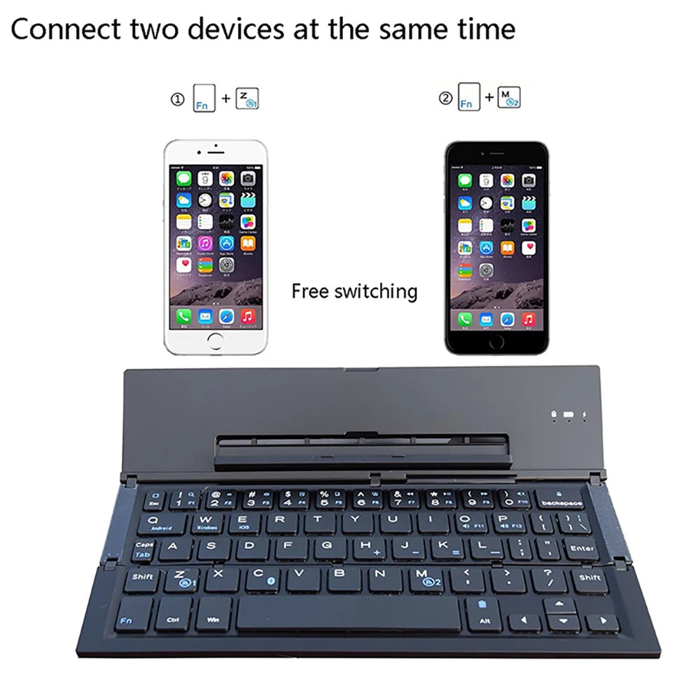 Keyboard Wireless Phone & iPad + 2 Free Gifts 🎁