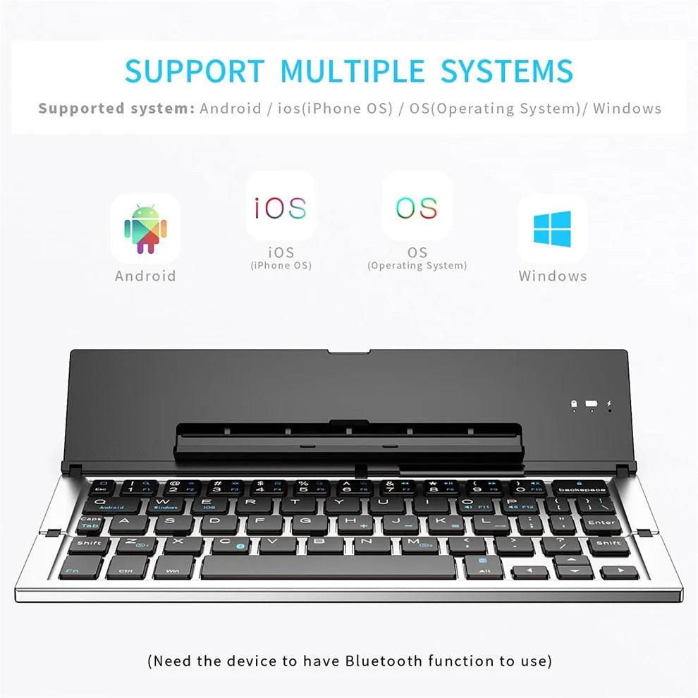 Keyboard Wireless Phone & iPad + 2 Free Gifts 🎁