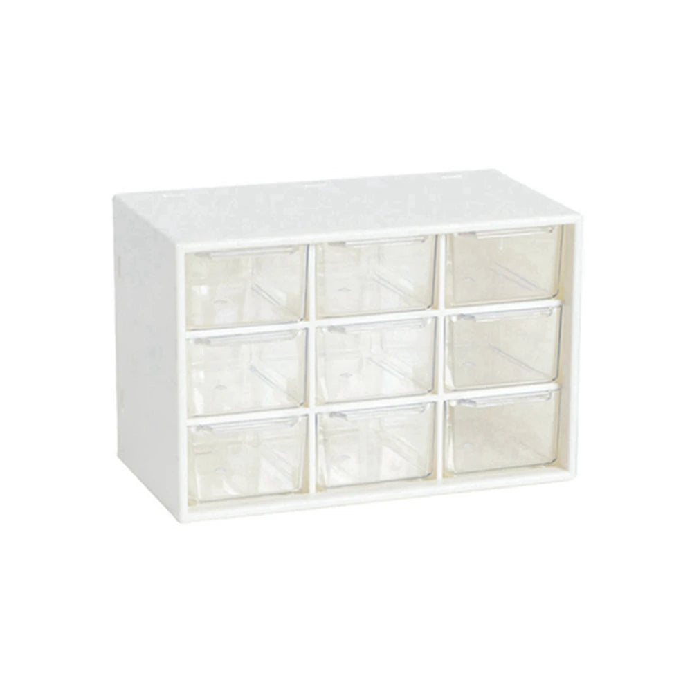 Nine Palace Grid Small Drawer Organizer