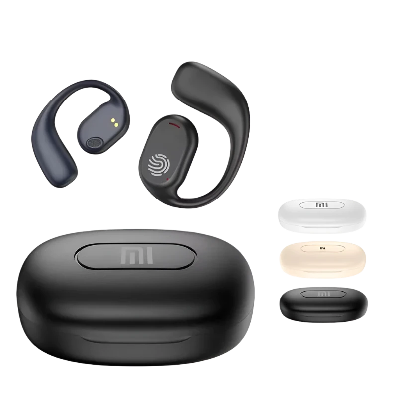 Xiaomi سماعات توصيل العظام Bluetooth5.3 سماعات أذن رياضية لاسلكية HiFi 9D ستيريو مقاوم للماء التحكم باللمس الحد من الضوضاء