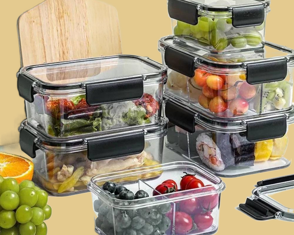 Glass Food Storage Container for Freshness