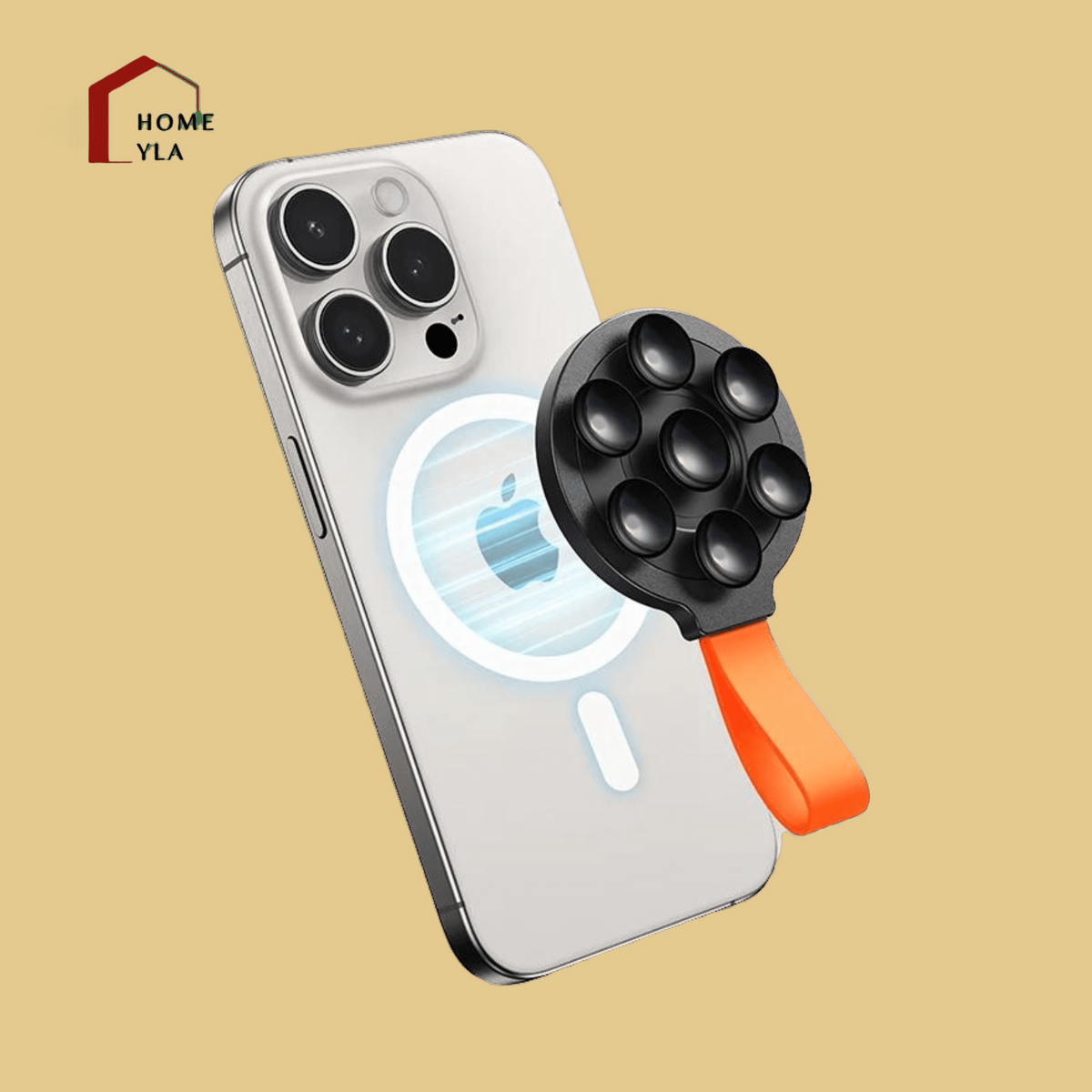 Magnetic Suction Cup Phone Mount