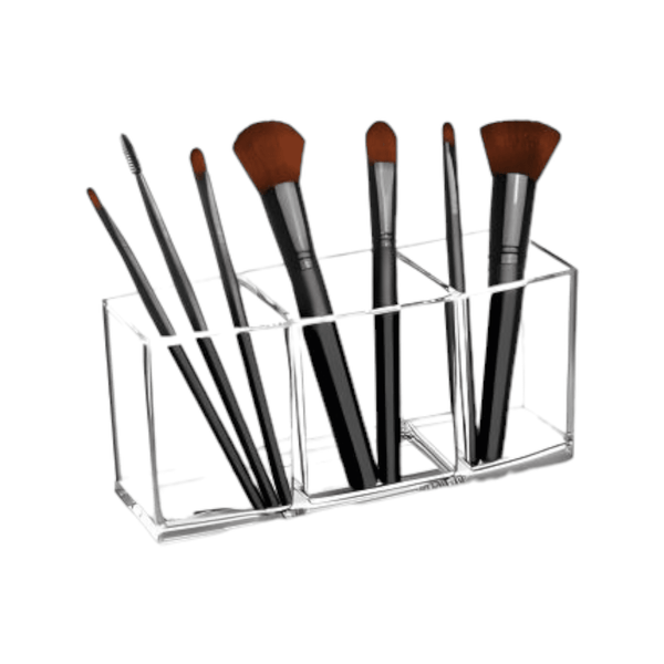 Transparent Acrylic Makeup Brush Tool Storage Box